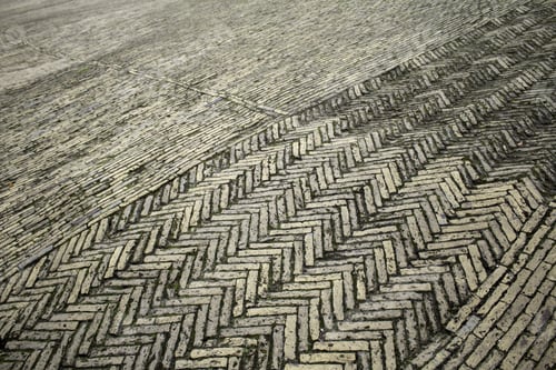 Preview: Flooring Stone Floor Tiles In City Street, Construction