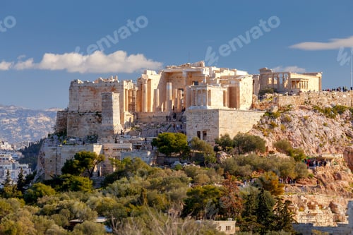 Preview: Athens. The Parthenon On The Acropolis.