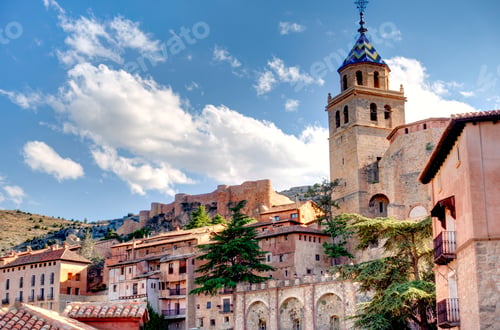 Preview: Albarracin, Picturesque Village In Aragon, Spain