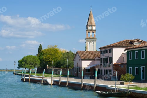 Preview: Sunny Day On The Waterfront Of The Mazzorbo Island. Venice, Italy