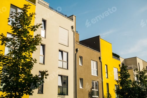Preview: Modern Townhouses In Berlin With Low Colors