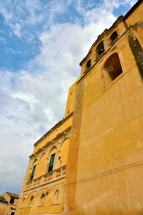 Preview: Church Of The Carmine And Convent Sec. Xvii - Xviii Scicli Sicily Italy