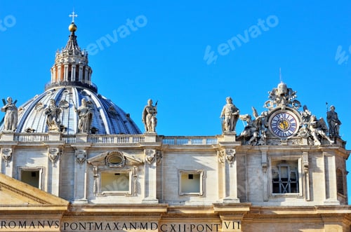 Preview: Glimpse Of Piazza San Pietro, Citta Del Vaticano