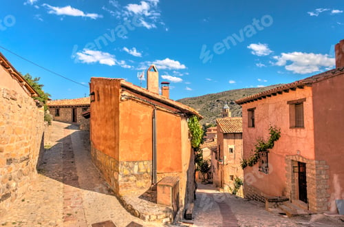 Preview: Albarracin, Picturesque Village In Aragon, Spain