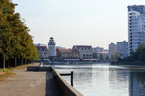 Preview: Russia, Kaliningrad. Fish Village. View From The Island Of Kant