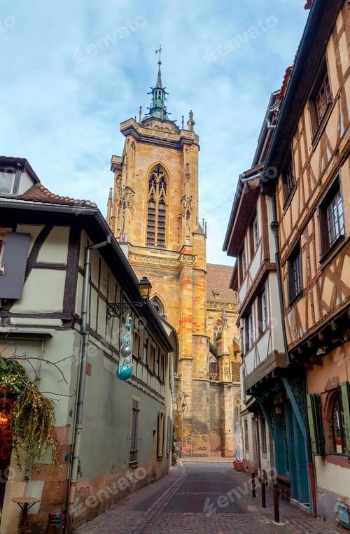 Preview: Colmar. The Old Half-Timbered Houses.