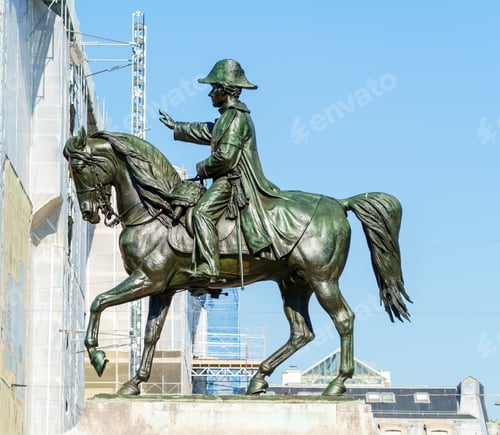 Preview: Equestrian Statue Of General Guillaume Henri Dufour(1884) By Alfred Lanz Near Place Neuve, Geneva
