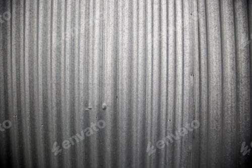 Preview: Spoiled And Dirty Metallic Background, Detail Of A Steel Door Down And Dirty, Exploration And