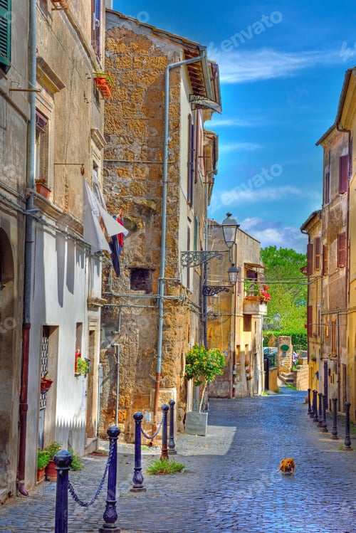 Preview: View Of Civita Castellana. Lazio. Italy.