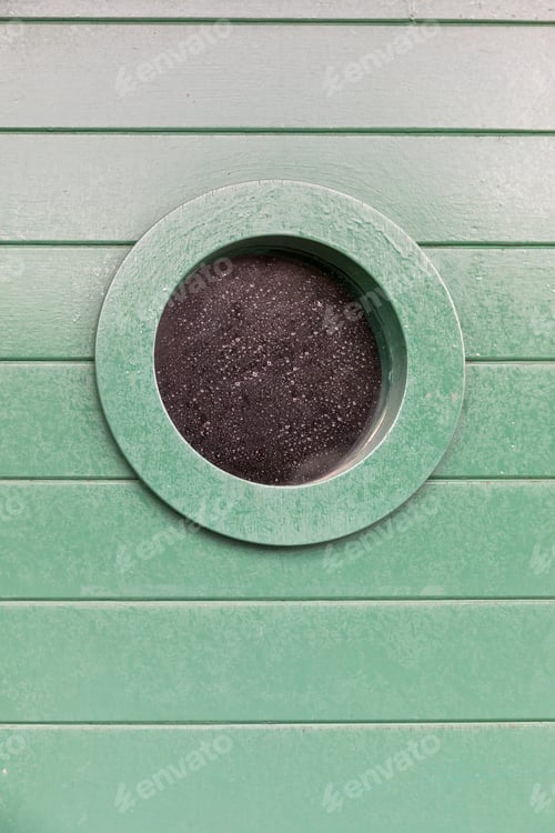 Preview: One Round Window At Green Wood Cabin