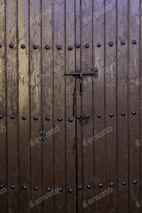 Preview: Carved Wooden Doors, Construction And Architecture, Detail
