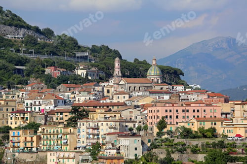 Preview: Small Town Vietri Sul Mare In Campania Italy