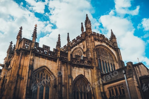 Preview: Church At Manchester In Low Angle View