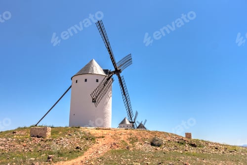 Preview: Windmills In Alcazar De San Juan, Spain