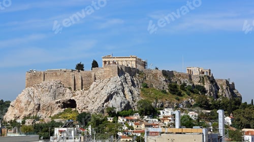 Preview: Ancient Ruins Of Acropolis World Heritage Site In Athens Greece