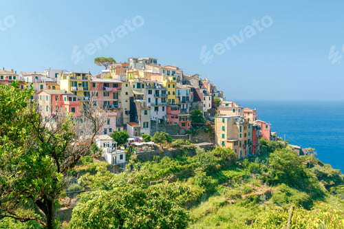 Preview: Corniglia. Old Italian Village.