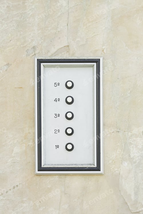 Preview: Door Bell With Silver Buttons, Input