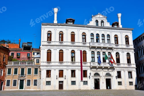 Preview: Historic Building In The Field (Square) S. Maria Formosa Venice Italy