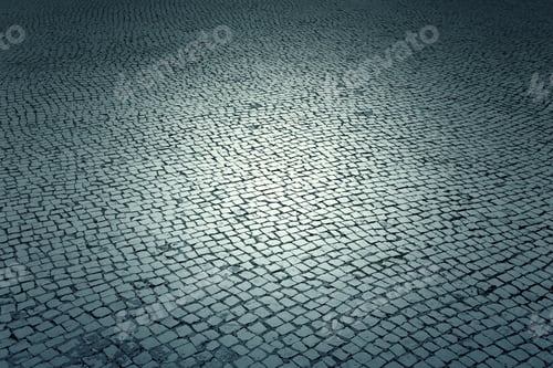 Preview: Floor Tiles In Urban City Street, Construction And Architecture