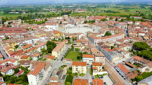 Preview: Palmanova, Udine, Italy. An Exemplary Fortification Project Of Its Time Was Laid Down In 1593