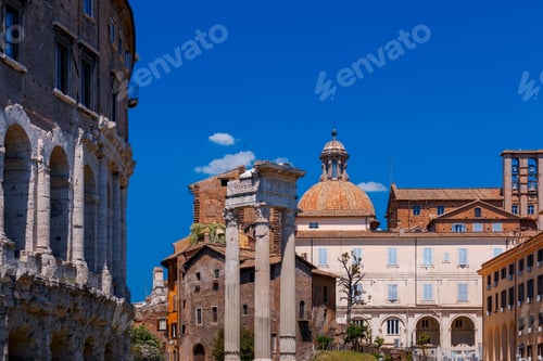 Preview: Rome. View Of The Old Town.