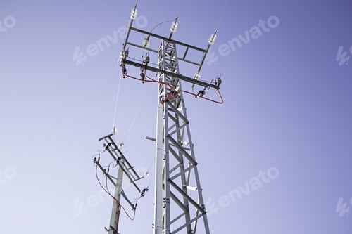 Preview: Electrical Towers With Energy, Industry And Business