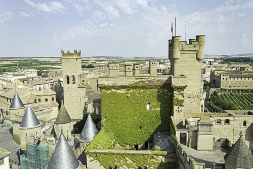 Preview: Medieval Era Castle Town Of Navarre, History And Fantasy