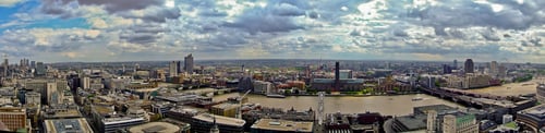 Preview: Panorama Of Tate Modern Gallery And Millennium Bridge