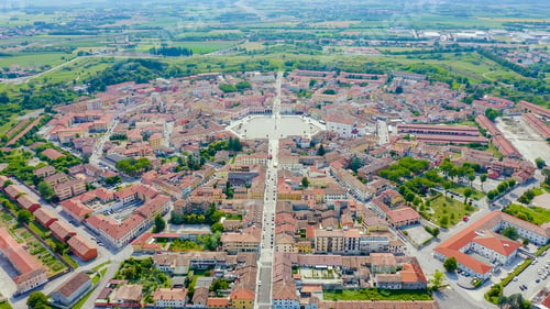 Preview: Palmanova, Udine, Italy. An Exemplary Fortification Project Of Its Time Was Laid Down In 1593