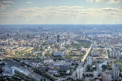 Preview: Moscow Cityscape From Above