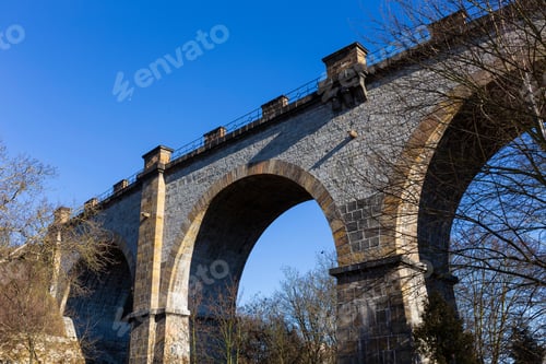 Preview: Viaduct In Prokop Valley In The Sunny Day, Prague, Czech Republic