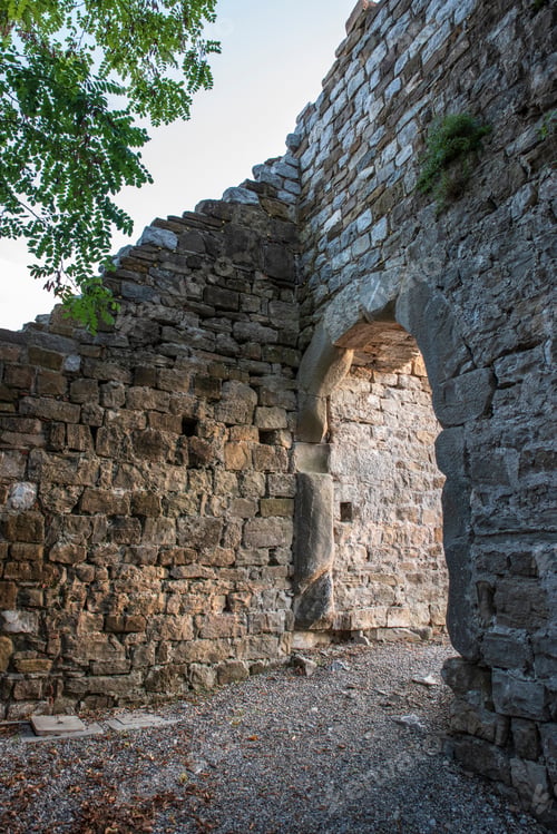 Preview: Fortifications Of Monte Di Buja. Pieve Di San Lorenzo And Lombard Castle