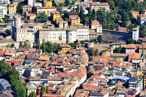 Preview: Aerial View Of Trento Italy