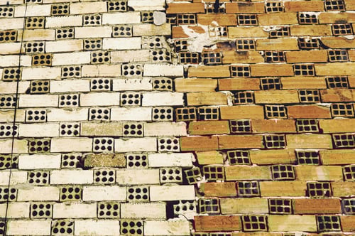 Preview: Decorative Stones In Urban Wall Construction