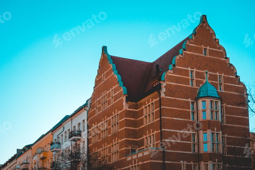 Preview: Historical Brick Building In A Street At Berlin