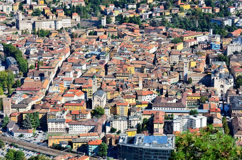 Preview: Aerial View Of Trento Italy