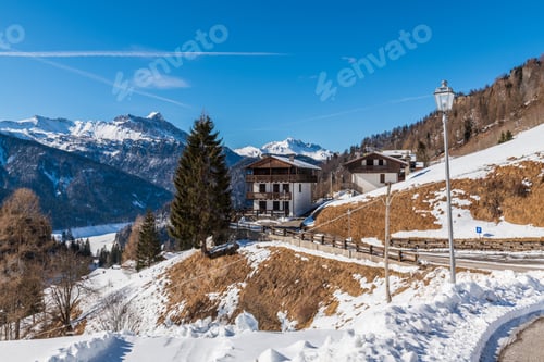 Preview: Small High Mountain Communities. Lateis Winter. Sauris. Italy