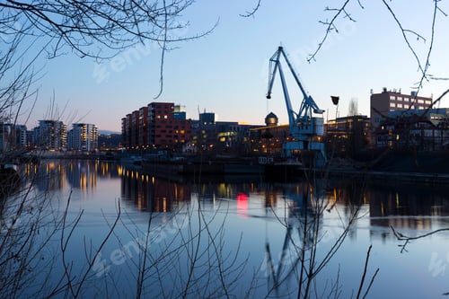 Preview: Holesovice Above River Vltava, The Most Cool District Of Prague, And Its Harbor, Czech Republic