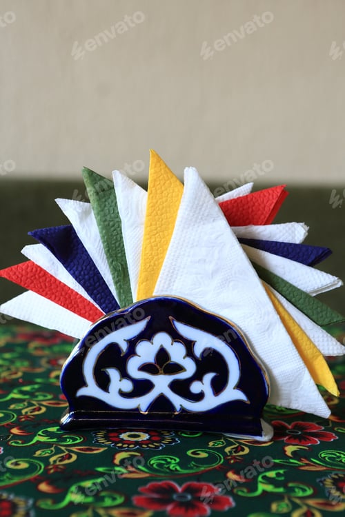 Preview: Paper Napkins On A Table In Cafe