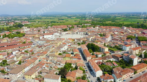 Preview: Palmanova, Udine, Italy. An Exemplary Fortification Project Of Its Time Was Laid Down In 1593