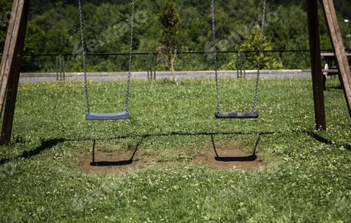 Preview: Swings In Park, Fun And Leisure, Children'S Sport