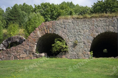 Preview: The Ruins Of The Casemates Of The Fort Rosen. Loviisa, Finland