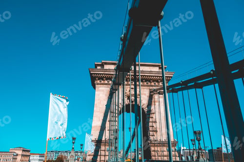 Preview: Chain Bridge At Budapest, Hungary
