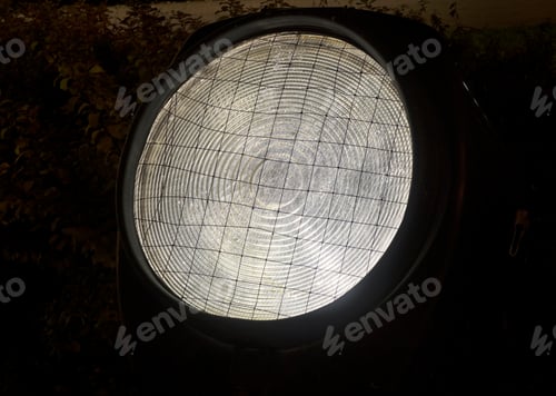 Preview: Film Industry. Lighting Equipment Used During The Filming Of The Concert And Tv Shows