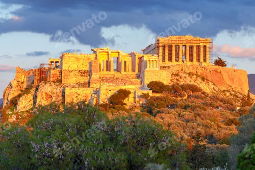 Preview: Athens. The Parthenon On The Acropolis.