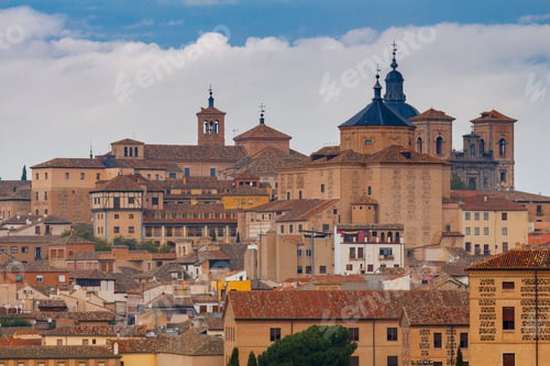 Preview: Toledo. Aerial View Of The City.