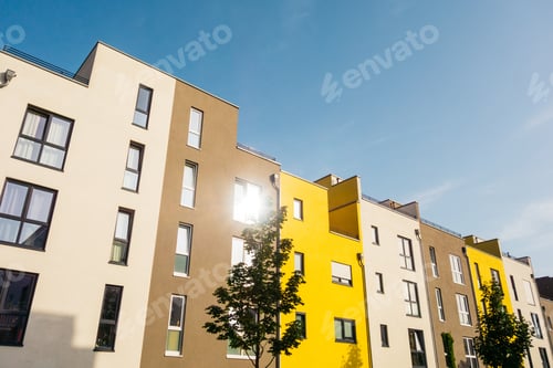 Preview: Beautiful Modern Townhouses In A Row