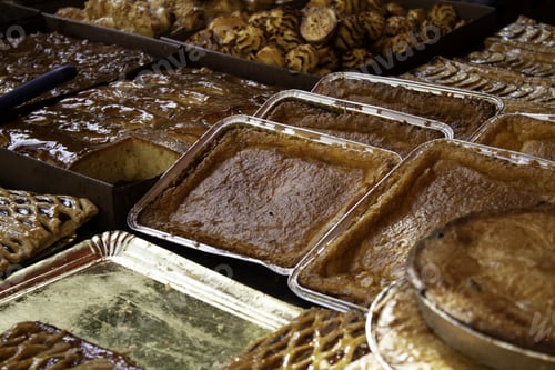 Preview: Cakes And Biscuits In Pastry Shop, Sweets And Desserts, Cake