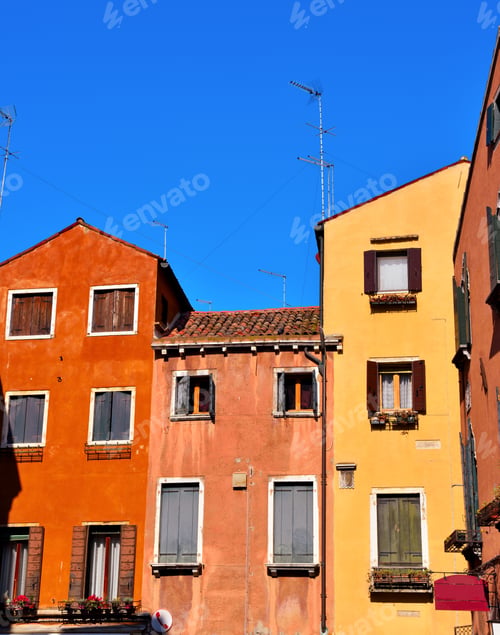 Preview: Glimpses Of Historic Buildings, Venice Italy