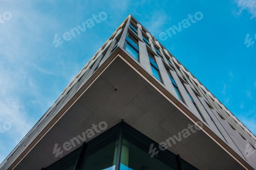 Preview: Modern Architecture In Low Angle View With Copy Space